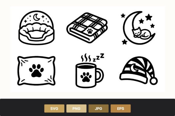 Cat Bed Blanket Pillow Cup Night Hat Graphics Review