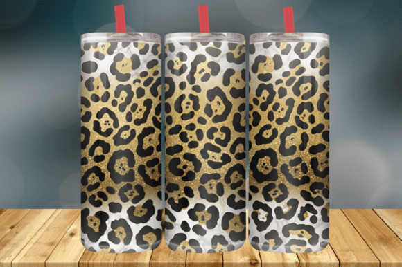 Classic Leopard Print Tumbler Wraps Graphics