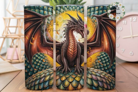 Dragon Scales Fantasy 20oz Tumbler Wrap Review
