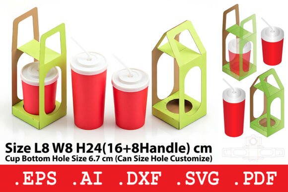 Drink Cup Carrier Packaging: Graphics & Boxes Amp Review