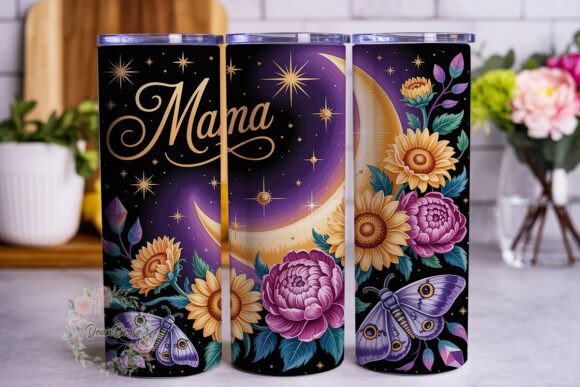 Mystical Sunflower Mama 20oz Tumbler: Graphics & Tumbler Wraps Review